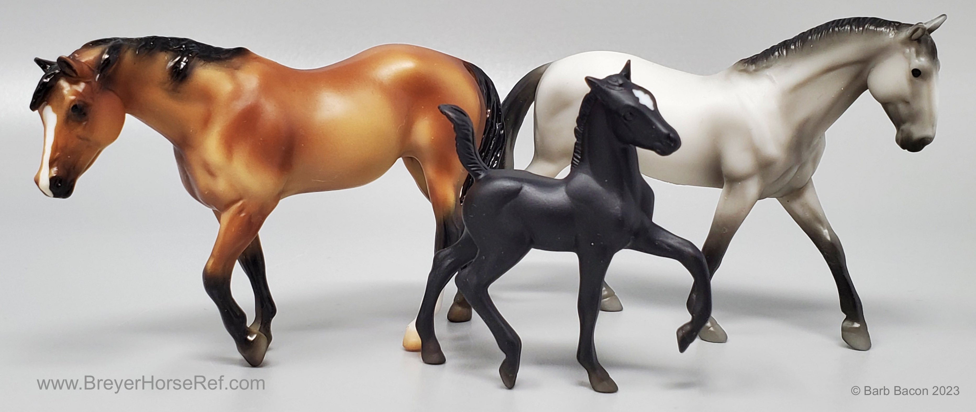 SM Trotting Foal: Black - Elegant Pastures Family | BreyerHorseRef